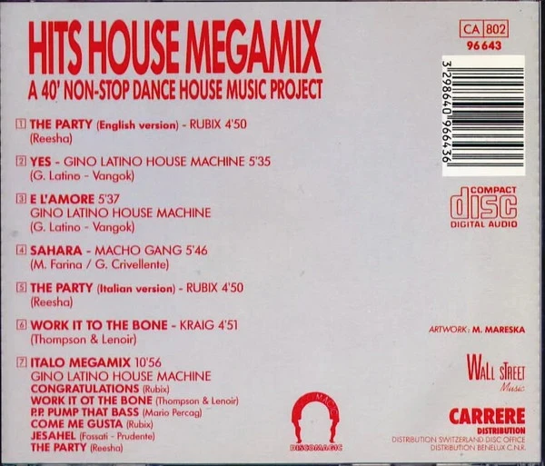 CD Compilatie "Hits House Megamix" – photo 2